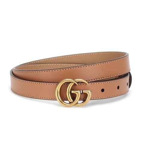 gucci gg belt brown